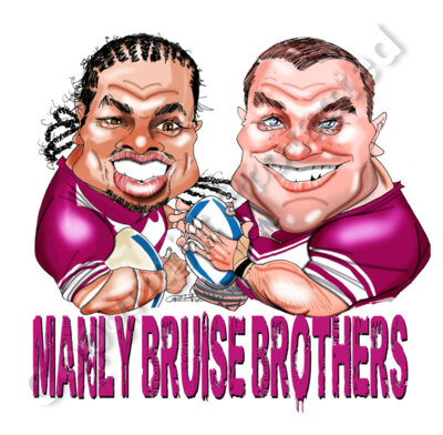 Manly bruise brothers