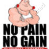 Dumbbell no pain no gain